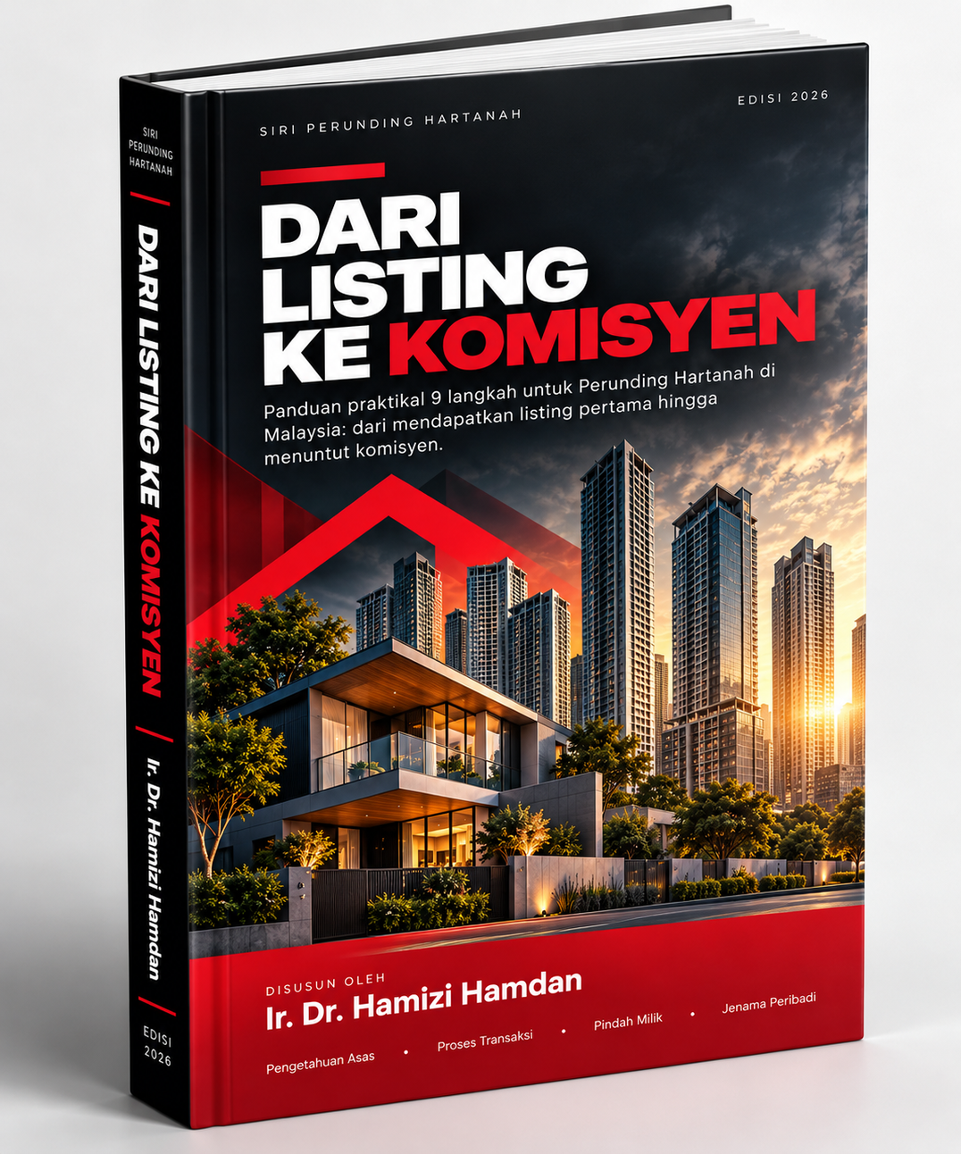 Kulit e-buku Dari Listing ke Komisyen
