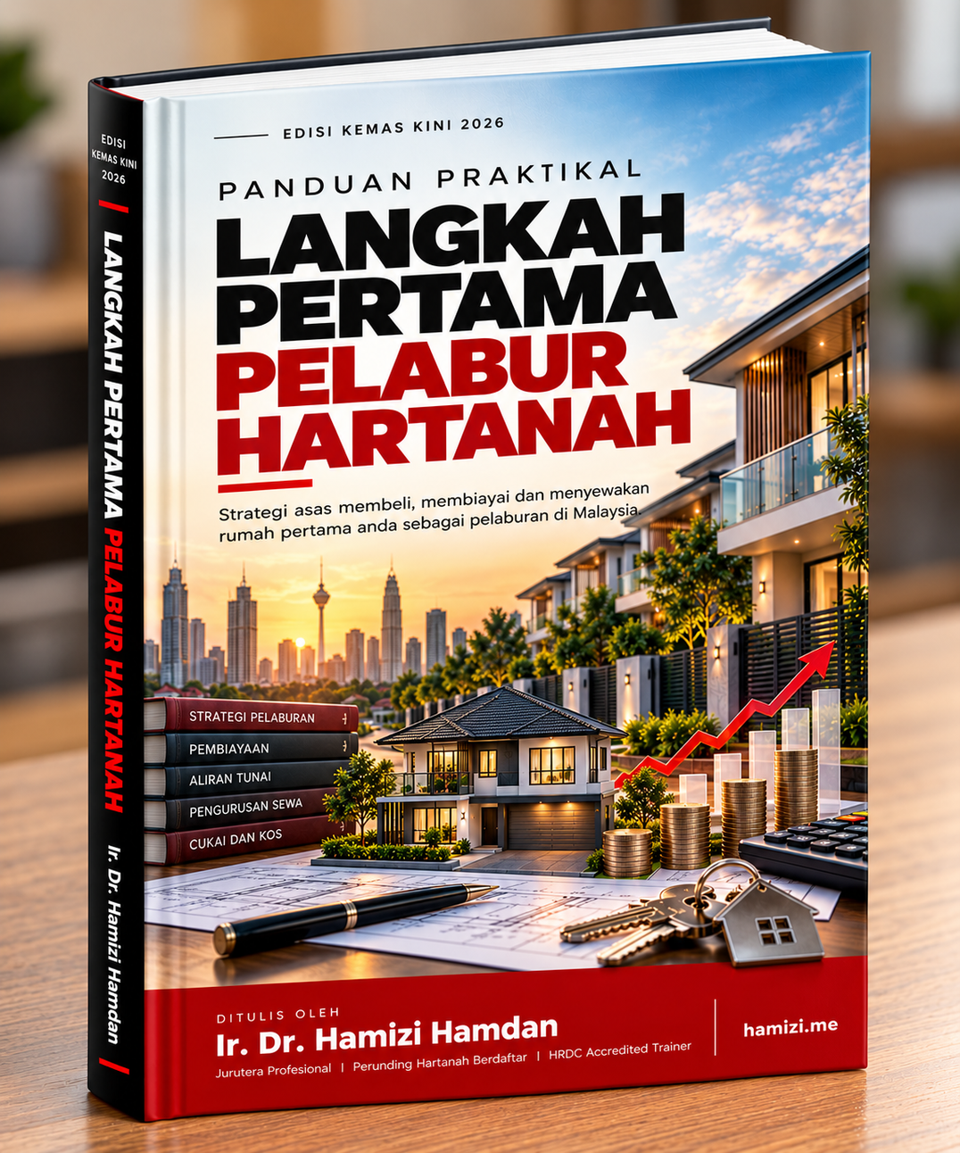 Kulit e-buku Langkah Pertama Pelabur Hartanah